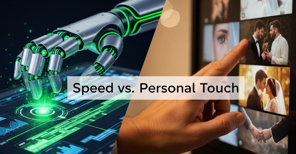 Speed vs. Personal Touch
