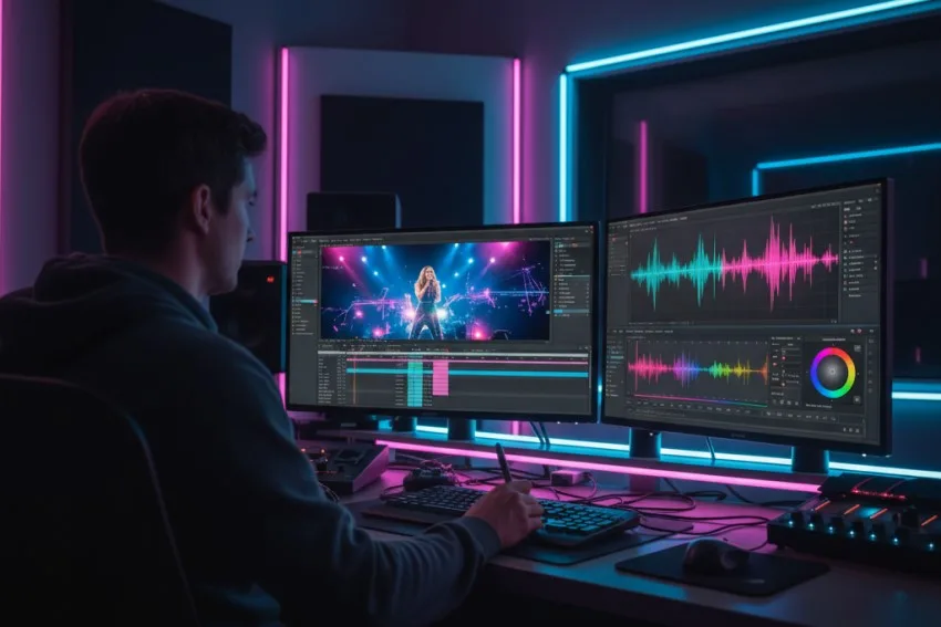 music video editing services